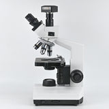 Albenth 40X-1600X FHD Digital Trinocular Biological Lab Microscope With 5MP Camera, 10X 16X Eyepieces, Micrometer Suitable For Laboratories, School Education, Hospital Testing