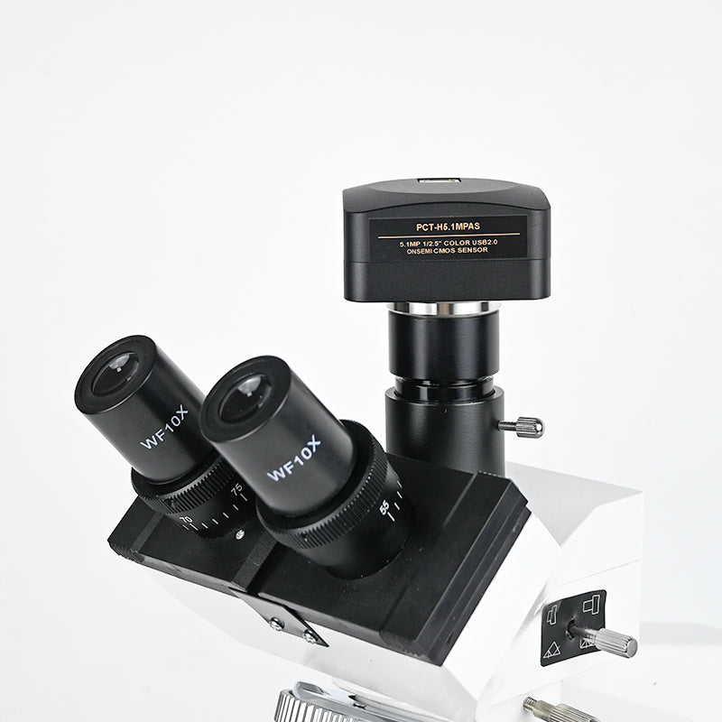 Albenth 40X-1600X FHD Digital Trinocular Biological Lab Microscope With 5MP Camera, 10X 16X Eyepieces, Micrometer Suitable For Laboratories, School Education, Hospital Testing