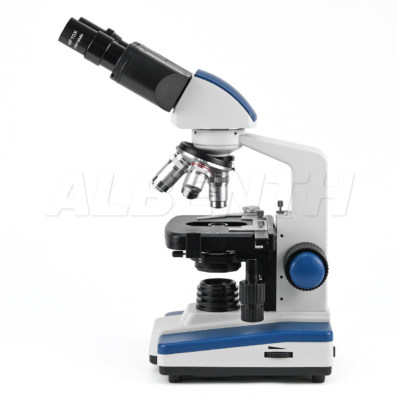 Albenth 40X-2500X Classic LED Binocular Brightfield Biological Microscope