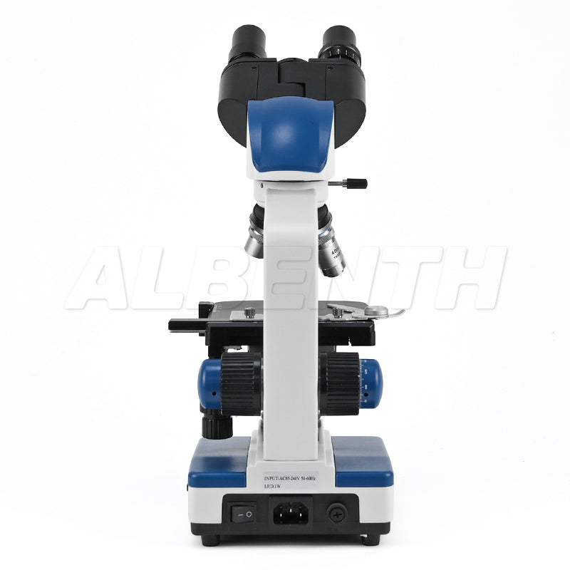 Albenth 40X-2500X Classic LED Binocular Brightfield Biological Microscope