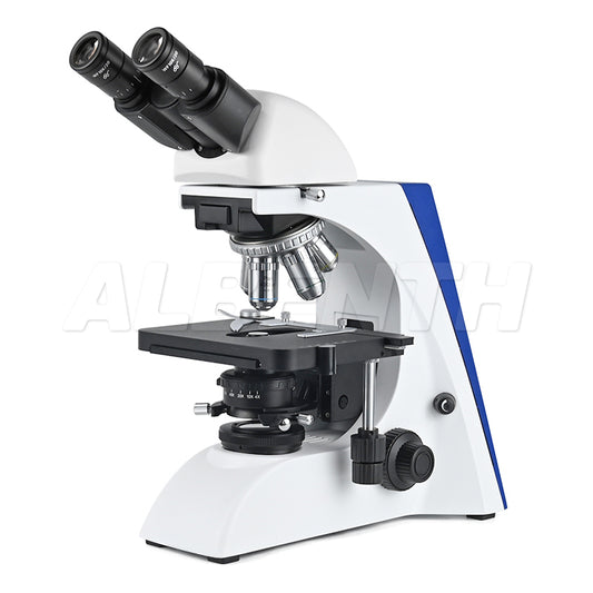 Albenth 40x-1000x Infinity Optical System Biological Binocular Microscope with LED Koehler Illumination and Quintuple Nosepiece