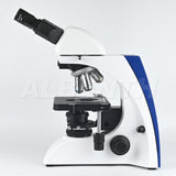 Albenth 40x-1000x Infinity Optical System Biological Binocular Microscope with LED Koehler Illumination and Quintuple Nosepiece