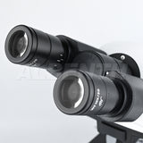 Albenth 40x-1000x Infinity Optical System Biological Binocular Microscope with LED Koehler Illumination and Quintuple Nosepiece