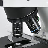 100X-1000X Fluorescence Microscope With LED Fluorescence  Module Koehler Condenser