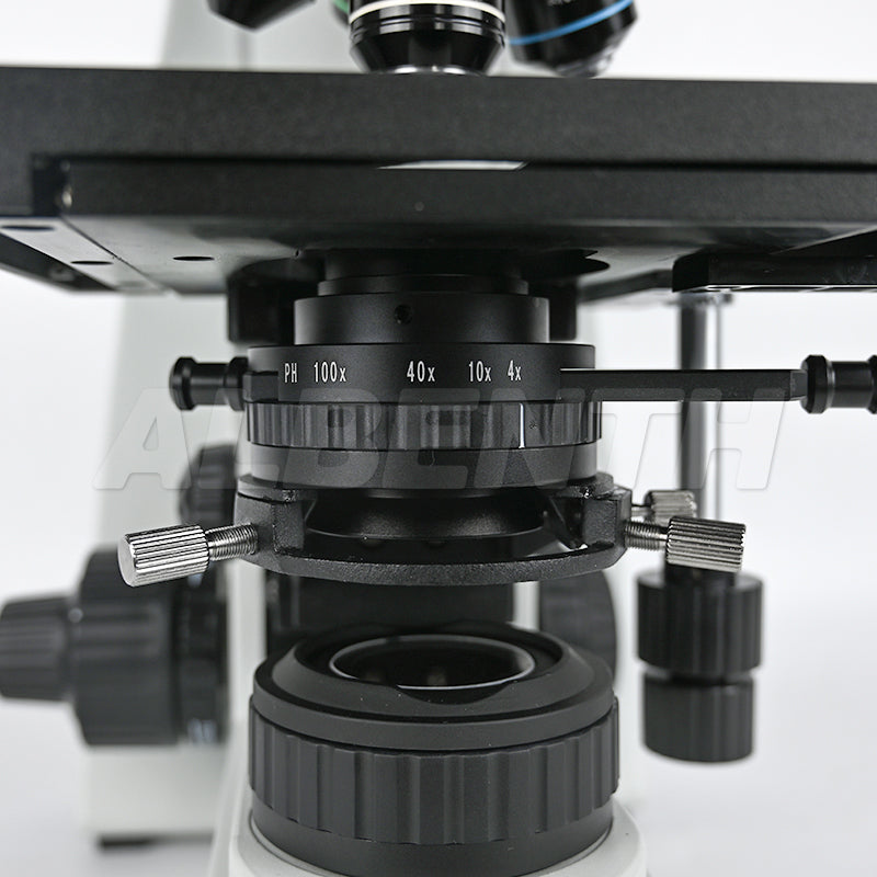100X-1000X Fluorescence Microscope With LED Fluorescence  Module Koehler Condenser