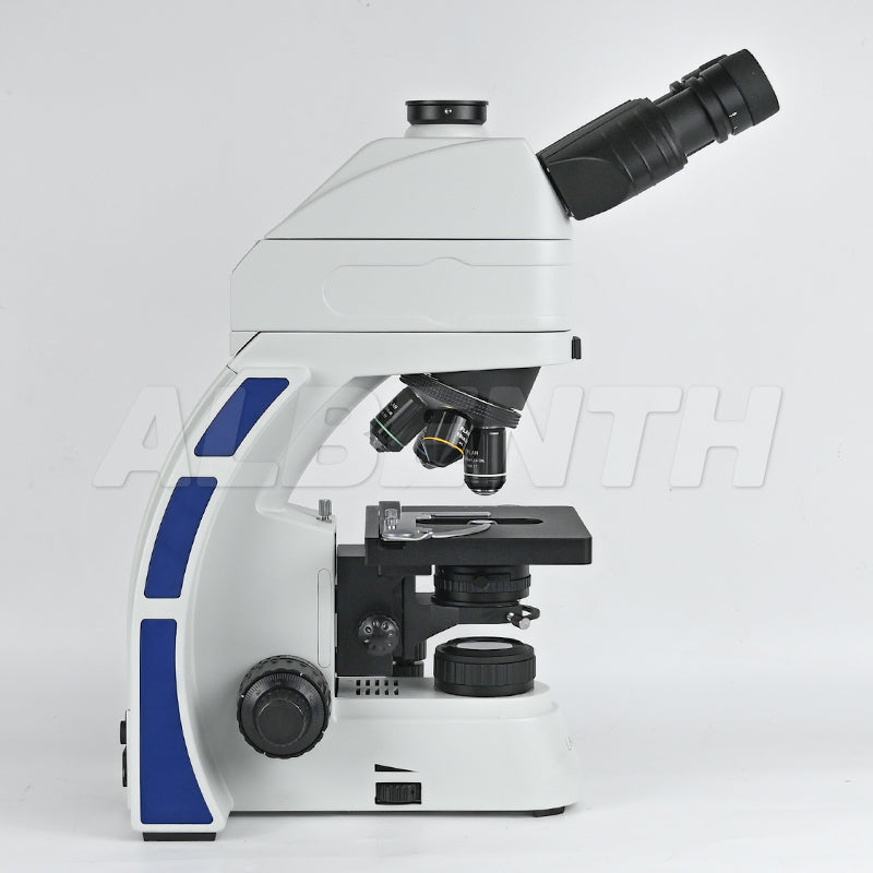 100X-1000X Fluorescence Microscope With LED Fluorescence  Module Koehler Condenser