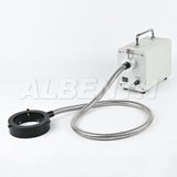 Albenth 20W Fiber Optic Microscope O-Ring Light Illuminator with Inner diameter 82-85mm