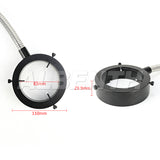 Albenth 20W Fiber Optic Microscope O-Ring Light Illuminator with Inner diameter 82-85mm