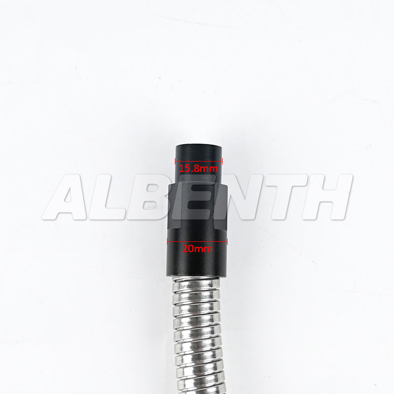 Albenth 20W Fiber Optic Microscope O-Ring Light Illuminator with Inner diameter 82-85mm