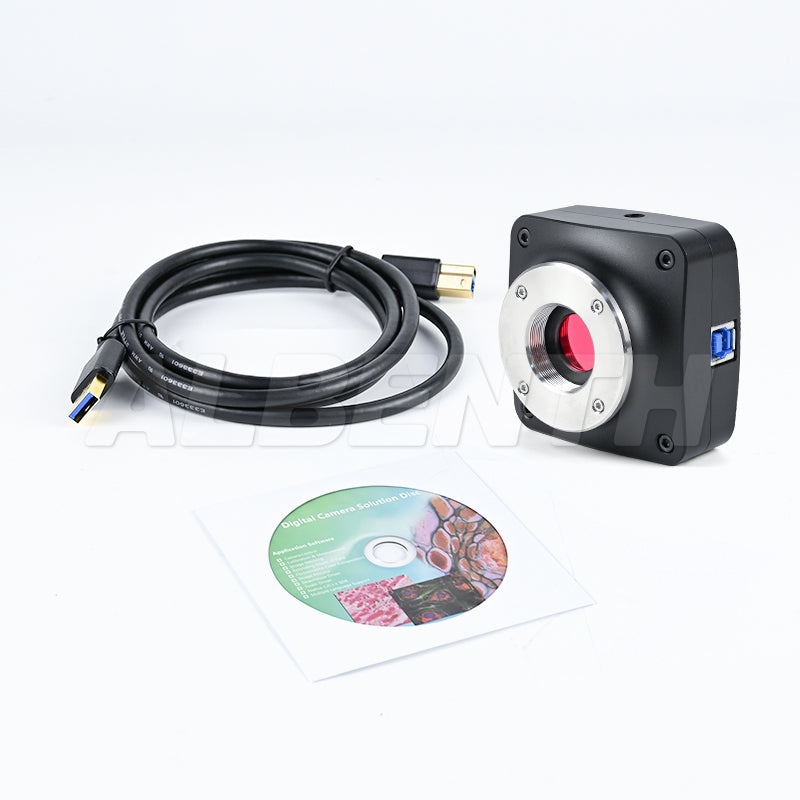 Albenth 8MP USB2.0 High-speed Color CMOS C-Mount Microscope Camera