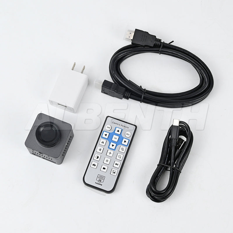 Albenth 4K UHD Industrial Digital Microscope Camera Lab Detected Images Acquisition Video Recorder