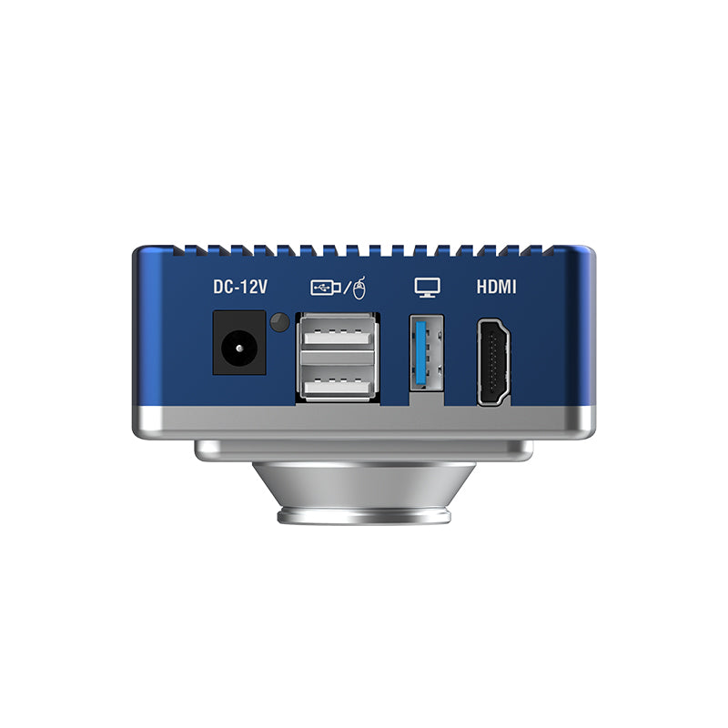 4K 8MP Digital Microscope Camera With HDMI USB For Industrial Repair PCB Soldering Detection