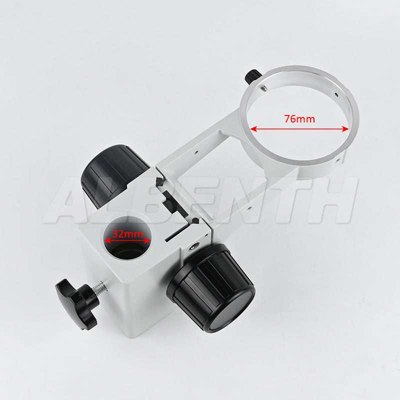 Stereo Mikroskop grov fokusblok med 76 mm fokusring 32mm tube moun