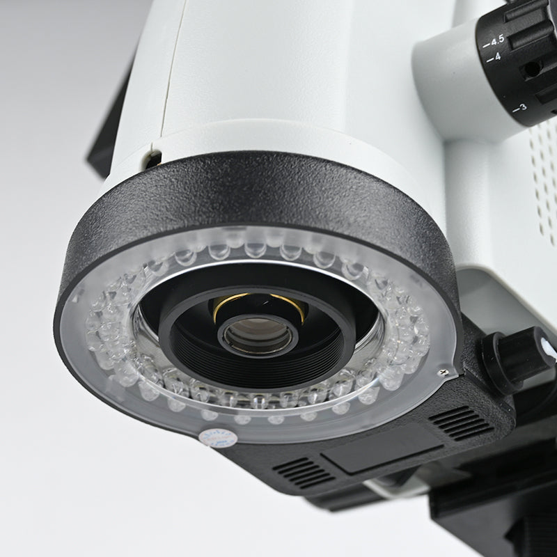 0.7X-4.5X Zoom Range Video Stereo Microscope Built-in 5MP Camera With 12 Inch LCD Screen