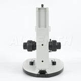 Microscope Track Stand With Coarse Fine Adjustment 76mm Focusing Rack Top and Bottom LED Light (Separate Dimmable) For Stereo Microscope