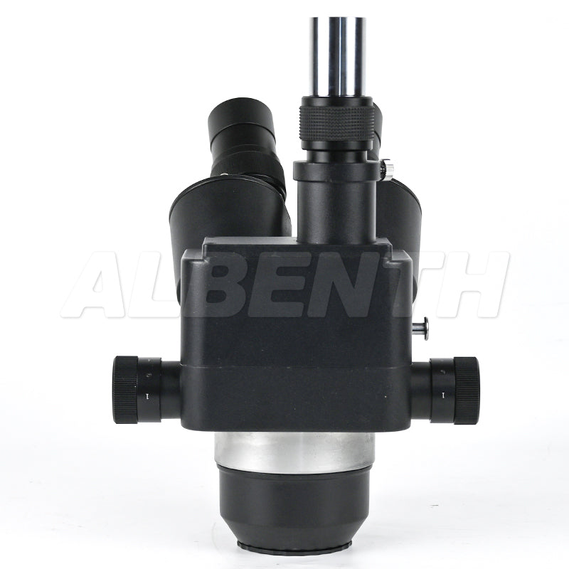 Albenth 10X-40X Black Microscope Head For Gemological Microscope