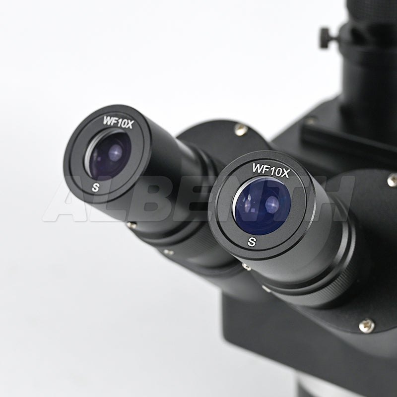 Albenth 10X-40X Black Microscope Head For Gemological Microscope