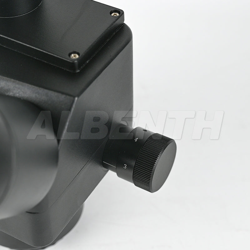 Albenth 10X-40X Black Microscope Head For Gemological Microscope