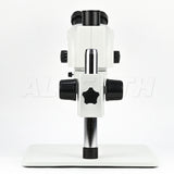 Albenth 6.5X-65X Stereo Trinocular Microscope with Super Large Microscope Table Stand