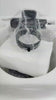 Rotating Gem Stereo Microscope Stand with Darkfield Stage Transmitted and Incident Light, Tiltable 325° Rotatable Base