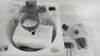 Albenth 6.5X-65X Trinocular Professional Jewelry Gemological Microscopes, With Fluorescent, LED, Halogen, Dark Attachment, Track Stand Microscopes