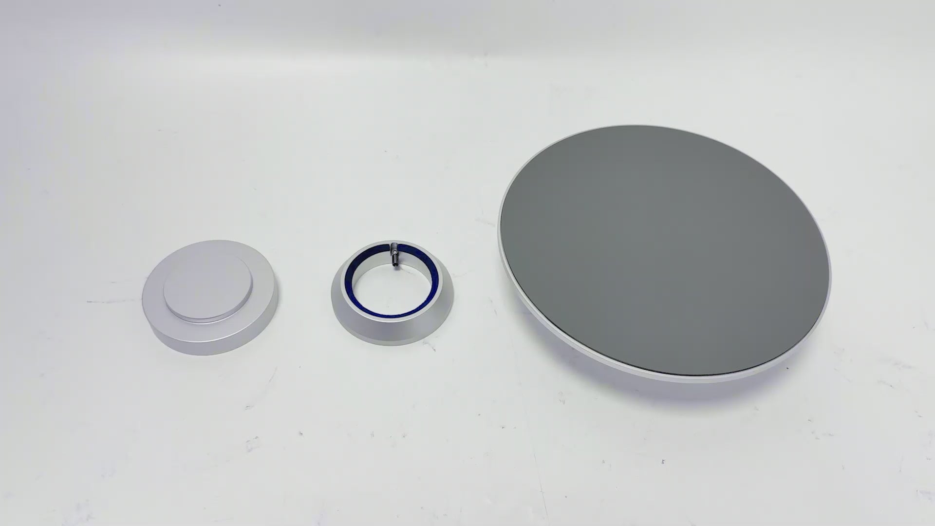 Ball & Socket Oblique/Tilting Stage with ESD Rubber Working Plate for Microscope