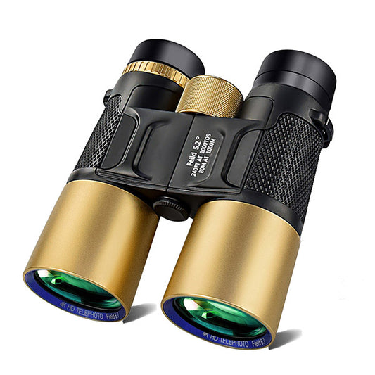 12x42 HD-Fernglas-Metallkörper mit goldener Farbe