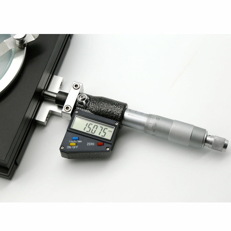 XY 25x25mm Mechanical Measurement Stage for Microscopes with Digital M ...